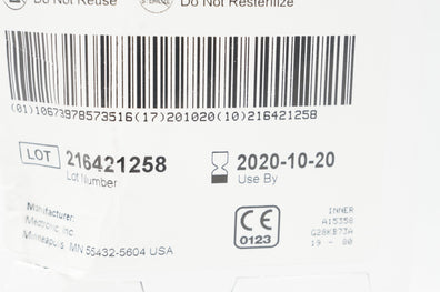 Medtronic XA6061 Intersept Tubing Connector 1/4 in x 1/4 in w/LL (x) - Pack of 8